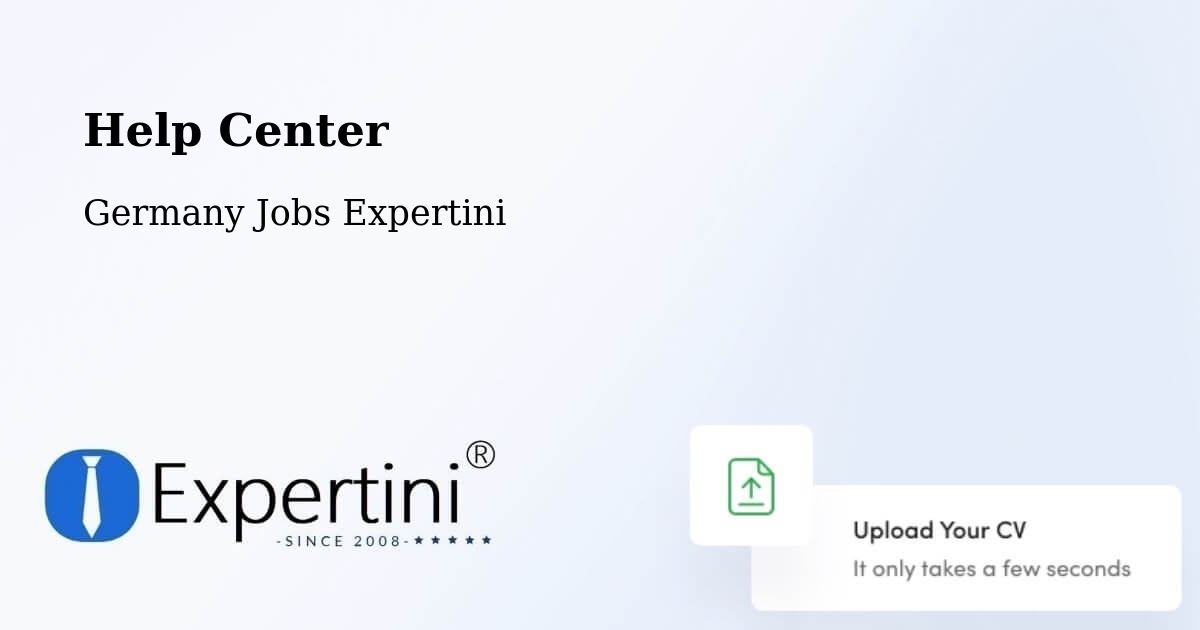 Help Center – Aschaffenburg - Germany Jobs Expertini